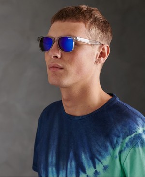 Superdry SDR Superfarer Férfi Napszemüveg Szürke | EKAHC9157